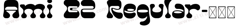 Ami BZ Regular字体转换